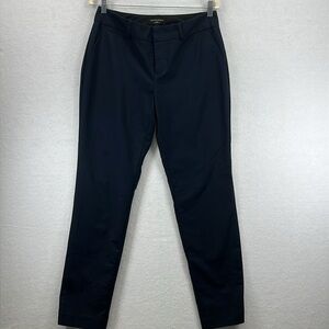 Banana Republic Women’s Pants Sz 8R Navy Straight Leg Cotton/Spandex Chinos